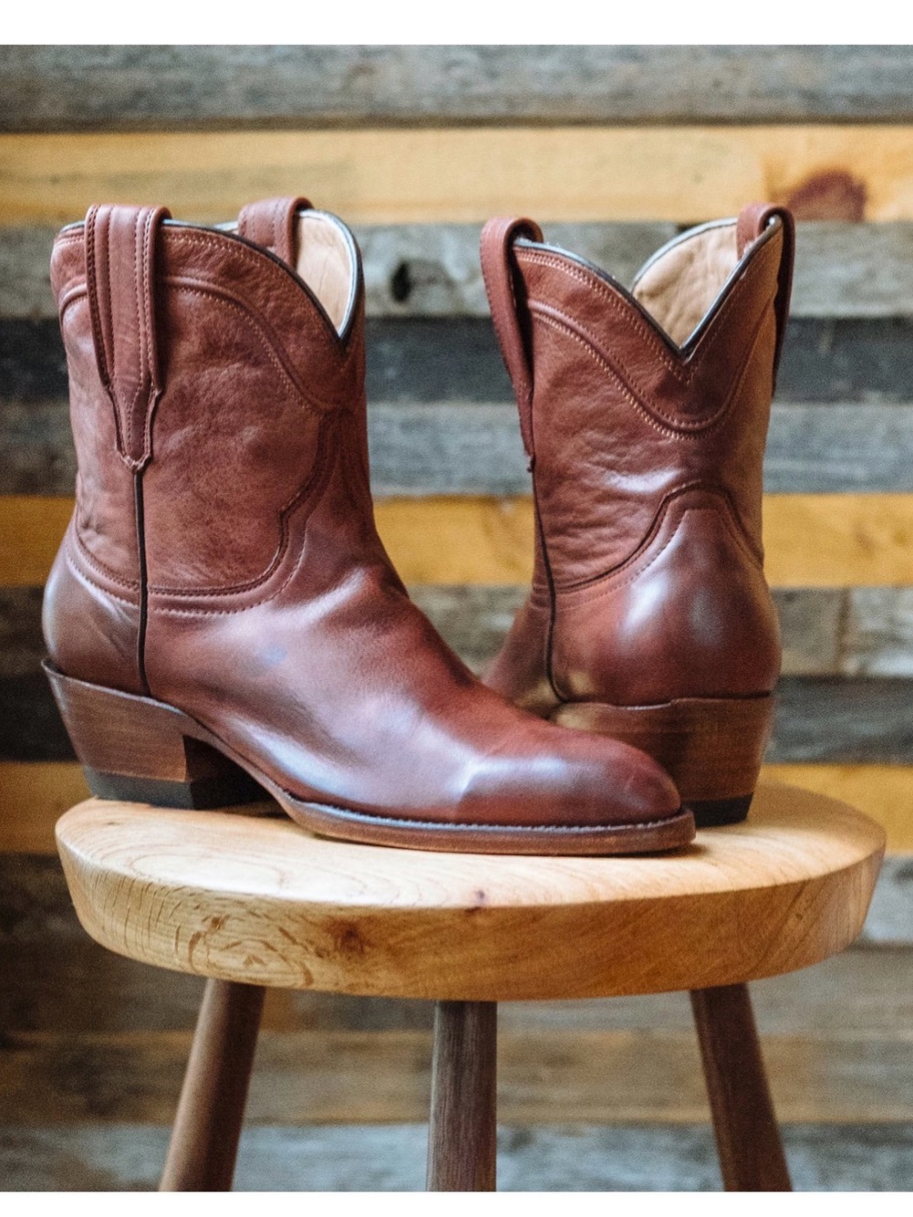 Tecovas Penny Brown Honey Brown Leather 9.5 - Picture 4 of 8